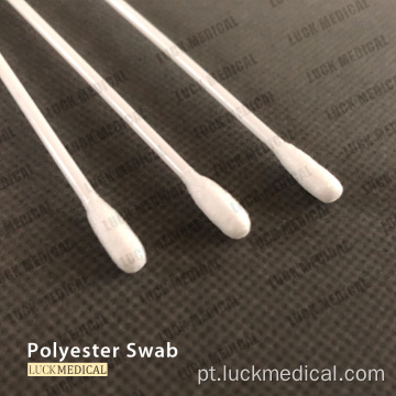 Teste de diagnóstico descartável Swab Rayon Flocking